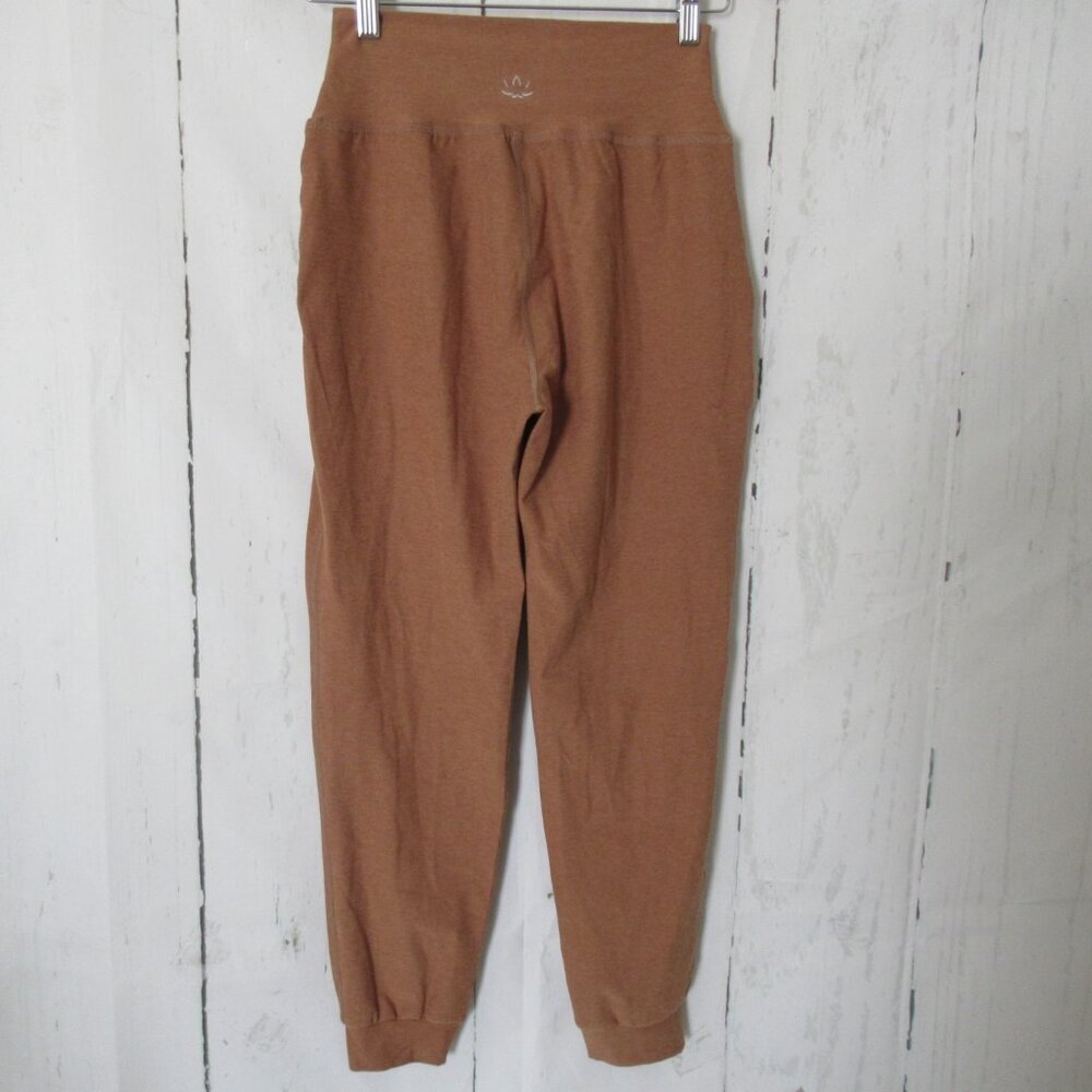 Beyond Yoga Jogger Pants S Small Mustard Mid Rise Workout Yoga Lounge Soft‎ - Picture 5 of 8